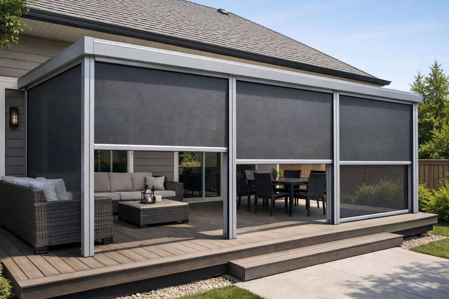 Deck Privacy Screens